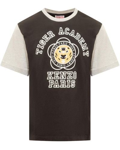 KENZO Crew-neck T-shirt - Black