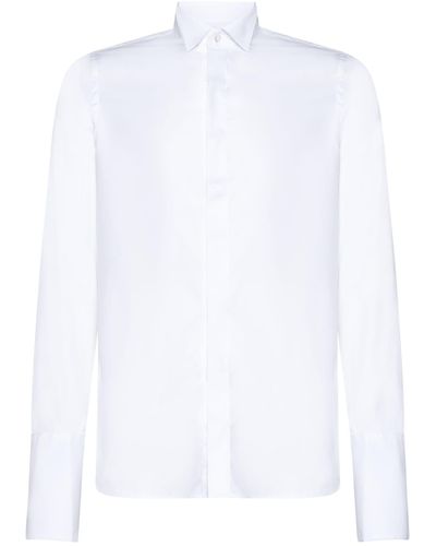 Tagliatore Shirts - White