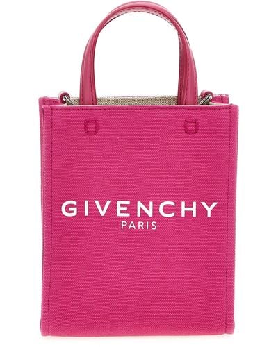 Givenchy G-tote Logo-print Tote Bag - Pink