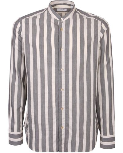 Boglioli Striped Shirt - Blue