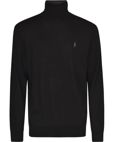 Ralph Lauren Turtleneck Sweater - Black