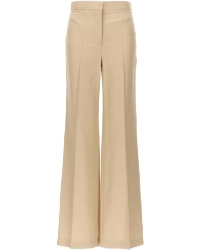 Stella McCartney Flared Trousers - Natural