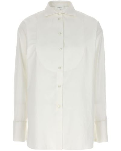 Bally Plastron Shirt Shirt - White