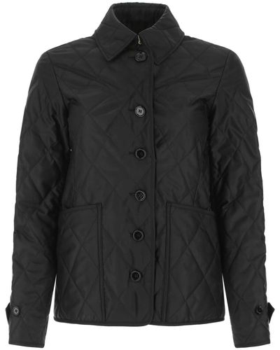 Burberry Polyester Jacket - Black