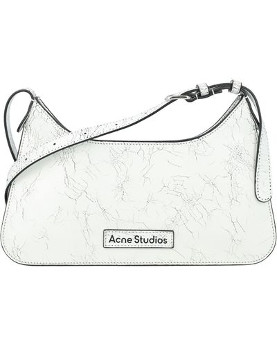 Acne Studios Platt Mini Shoulder Bag - White