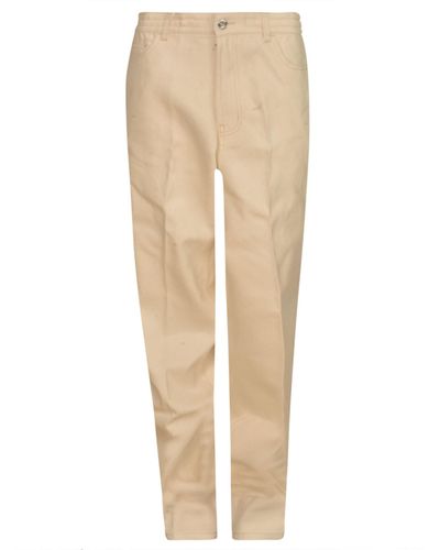 Setchu Oversized Long-Length Pants - Natural