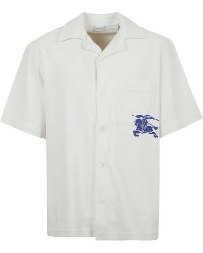 Burberry Logo Shirt - White