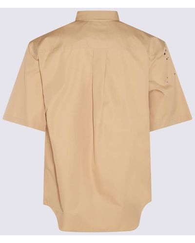 Moschino Cotton Shirt - Natural