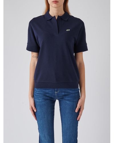 Lacoste Cotton T-Shirt - Blue