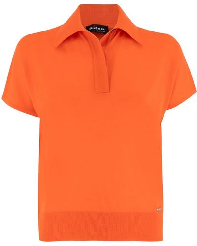 Kiton Polo - Orange