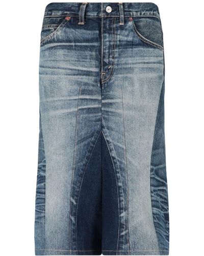 Junya Watanabe X Levis Oversize Jeans - Blue