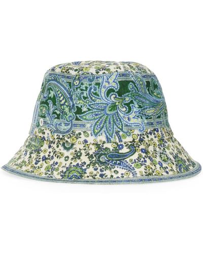 Zimmermann Canvas Bucket Hat - Green