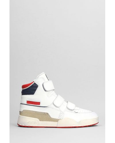 Isabel Marant Lace-up High-top Trainers - White