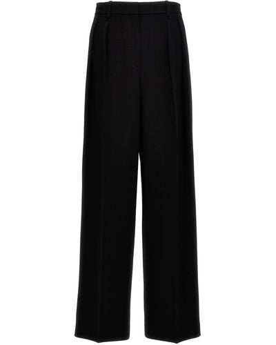 Theory Admiral Crepe Trousers - Black