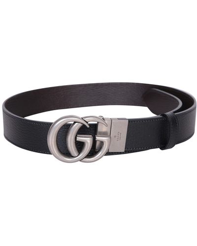 Gucci Marmont Gg/ Belt - White