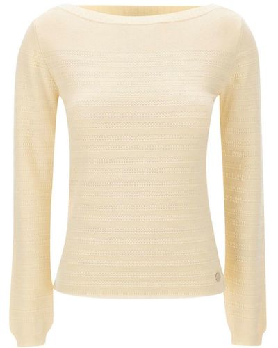 Woolrich Pure Cotton Cotton Sweater - White