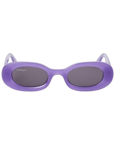 Off-White c/o Virgil Abloh Amalfi Sunglasses - Purple