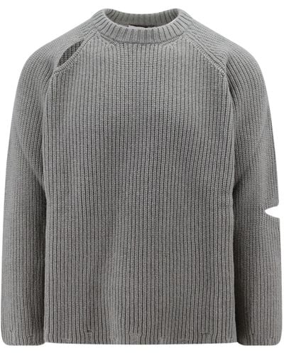 A PAPER KID Sweater - Gray
