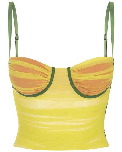 DIESEL T-Hailyna Top - Yellow
