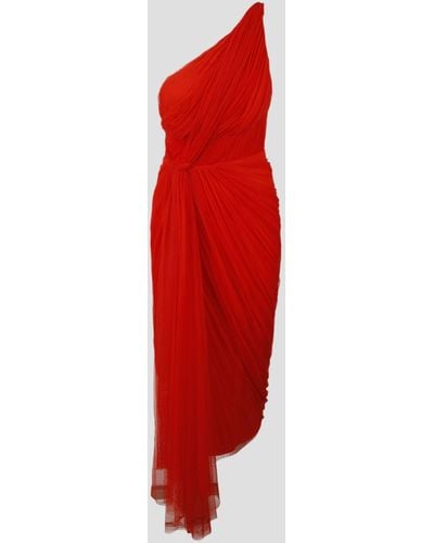 Maria Lucia Hohan Imani Midi Dress - Red