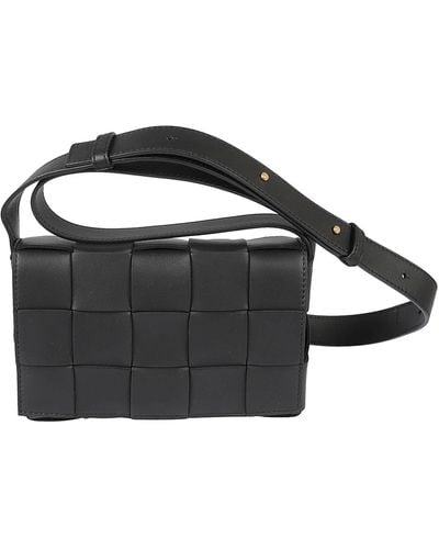 Bottega Veneta Small Cassette Shoulder Bag - Black