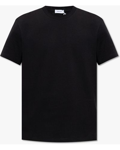Ferragamo T-Shirt With Logo - Black