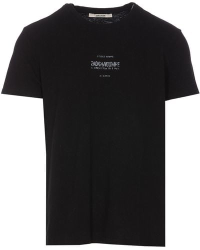Zadig & Voltaire Zadig & Voltaire T-shirts And Polos - Black