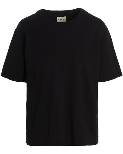 Khaite Mae T-shirt Black