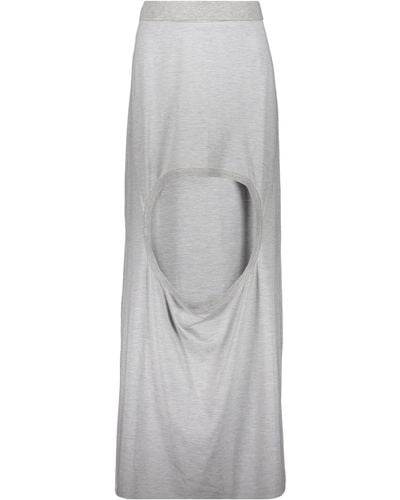 Burberry Long Skirt - Gray