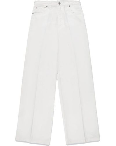 Cruna Flare Pants - White