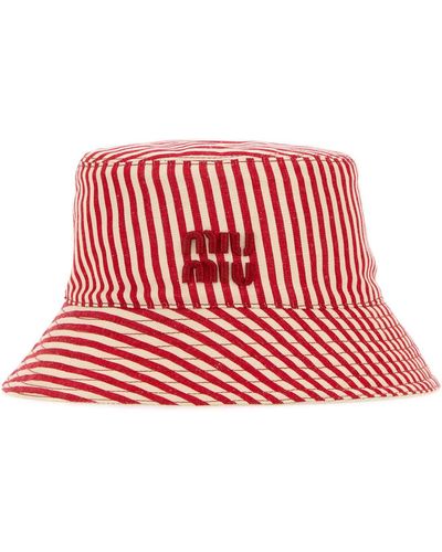 Miu Miu Hats And Headbands - Red