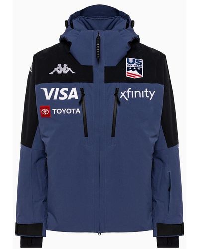 Kappa 6cento 611p Us Jacket - Blue