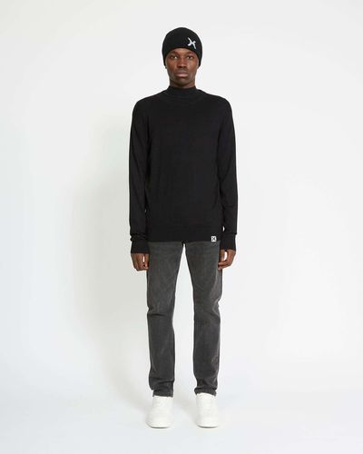 John Richmond Knit With Contrasting Edges - Black