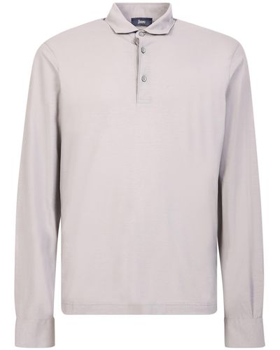 Herno Jersey Polo Shirt - White