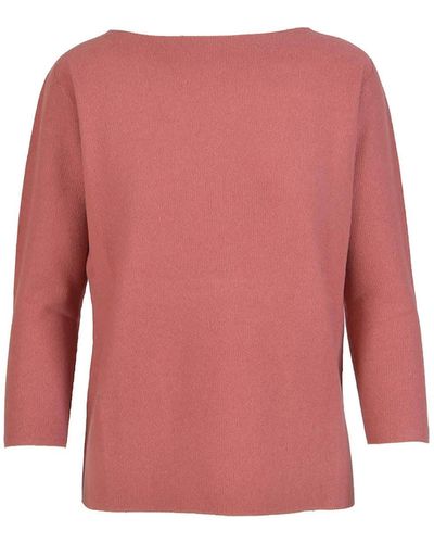 Fabiana Filippi Ss Brick Sweater - Red