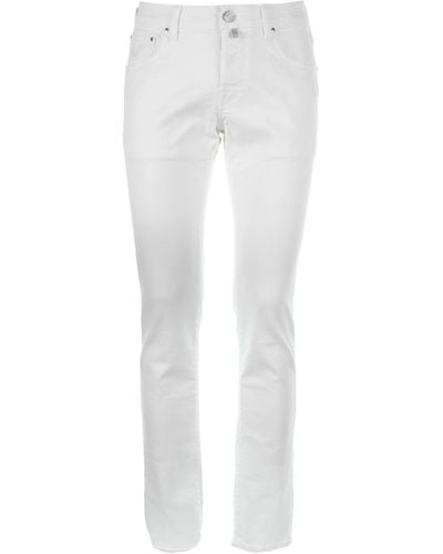 Jacob Cohen 5-Pocket Trousers - White