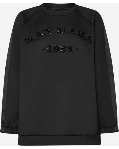 Max Mara Pianoforte Bratto Sweatshirt - Black