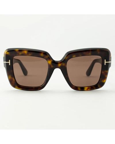 Tom Ford Tf1157 52J Sunglasses - Brown