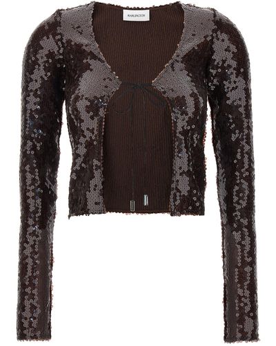 16Arlington Solaria Sweater, Cardigans - Black