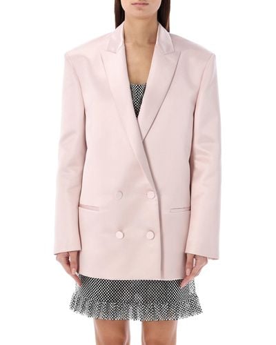 Philosophy Di Lorenzo Serafini Oversized Duchesse Jacket - Pink