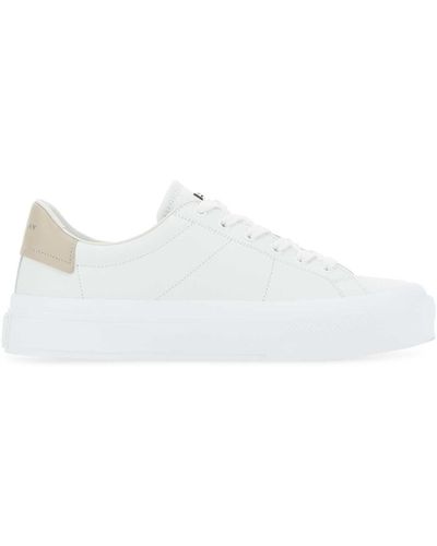 Givenchy Leather City Sport Trainers - White