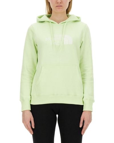 The North Face Sweatshirt With Logo - Green