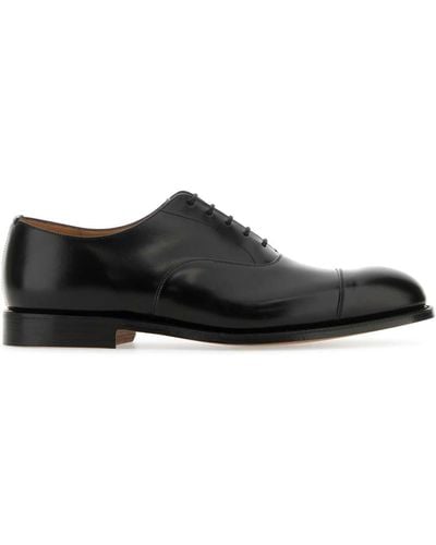 Church's Leather Consul Lace-Up Shoes - Black