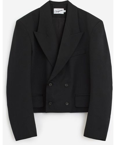 VAQUERA Slouchy Blazer Jacket - Black