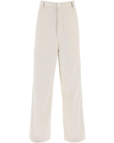 Ami Paris Technical Fleece Track Pants - White