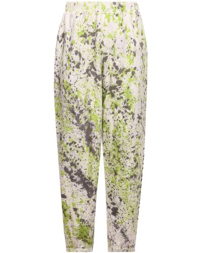 Aries Paint-Effect Tracksuit - Natural