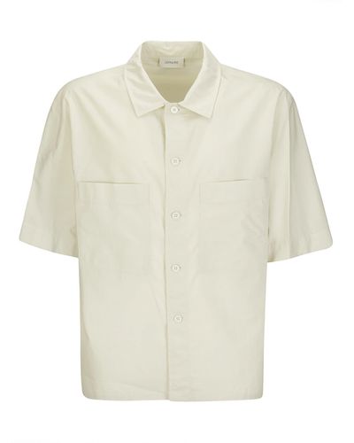 Lemaire Ss Pajama Shirt - White