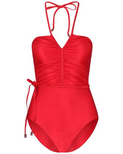 Zimmermann 'clover' One Piece Swimsuit - Red