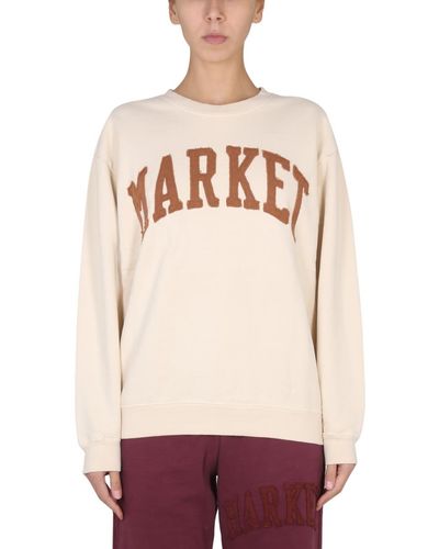Market Vintage Wash Sweatshirt - Natural