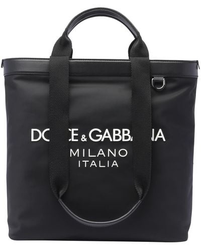 Dolce & Gabbana Fabric Bag - Black
